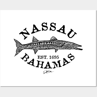 Nassau, Bahamas, Great Barracuda Posters and Art